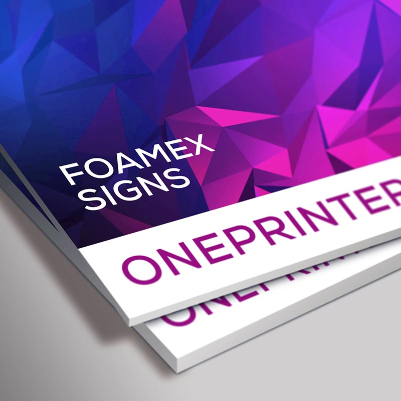 Foamex Printing